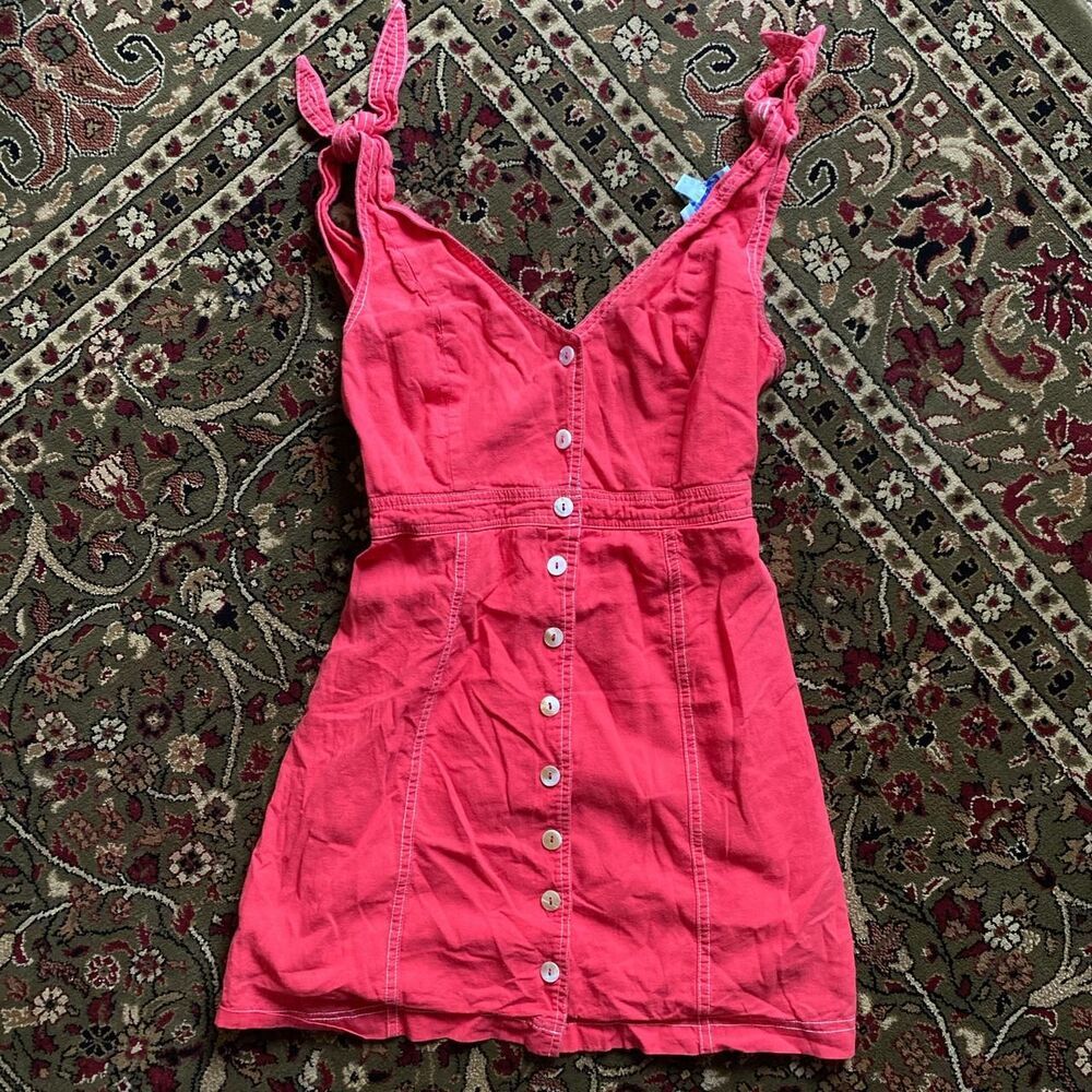 SHE SKY Women's Red Dress